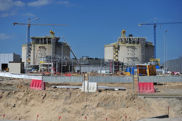 Teren budowanego w Świnoujściu terminalu LNG /PAP
