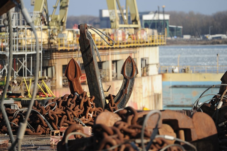 Teren byłej Stoczni Szczecińskiej /Marcin Bielecki /PAP