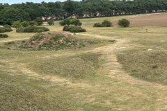 Teren byłych wykopalisk, gdzie odkryto skarb z Sutton Hoo