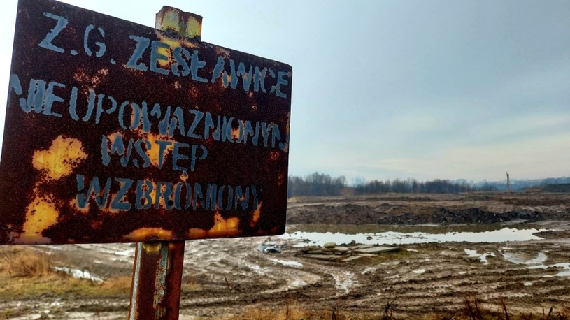 Teren dawnej kopalni iłów /Dawid Serafin /INTERIA.PL