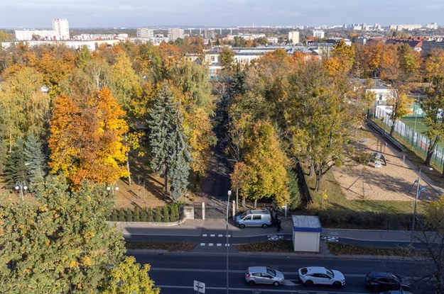 Teren Konsulatu Generalnego Federacji Rosyjskiej w Poznaniu /	Jakub Kaczmarczyk   /PAP