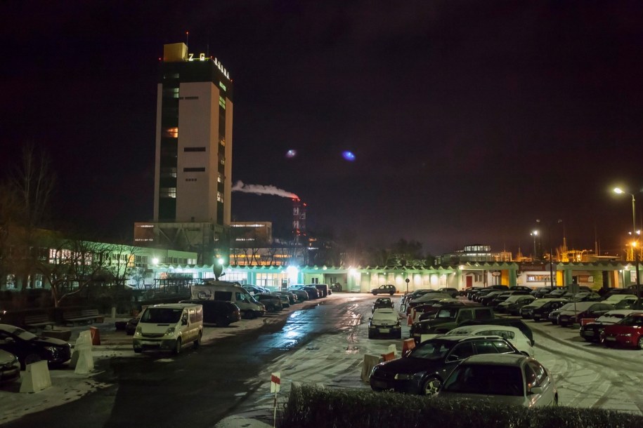 Teren kopalni Rudna w Polkowicach /Aleksander Koźmiński /PAP