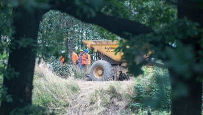 Teren zbyt grząski. Przerwano poszukiwania złotego pociągu