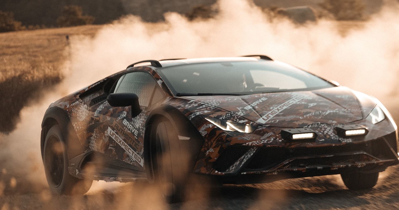 Terenowe Lamborghini Huracan Sterrato /materiały prasowe