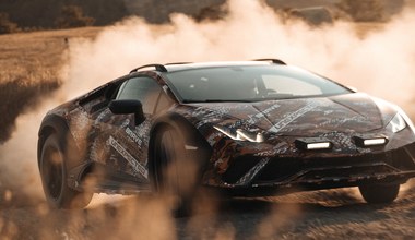Terenowe Lamborghini Huracan trafi do oficjalnej produkcji. Włosi opublikowali zwiastun