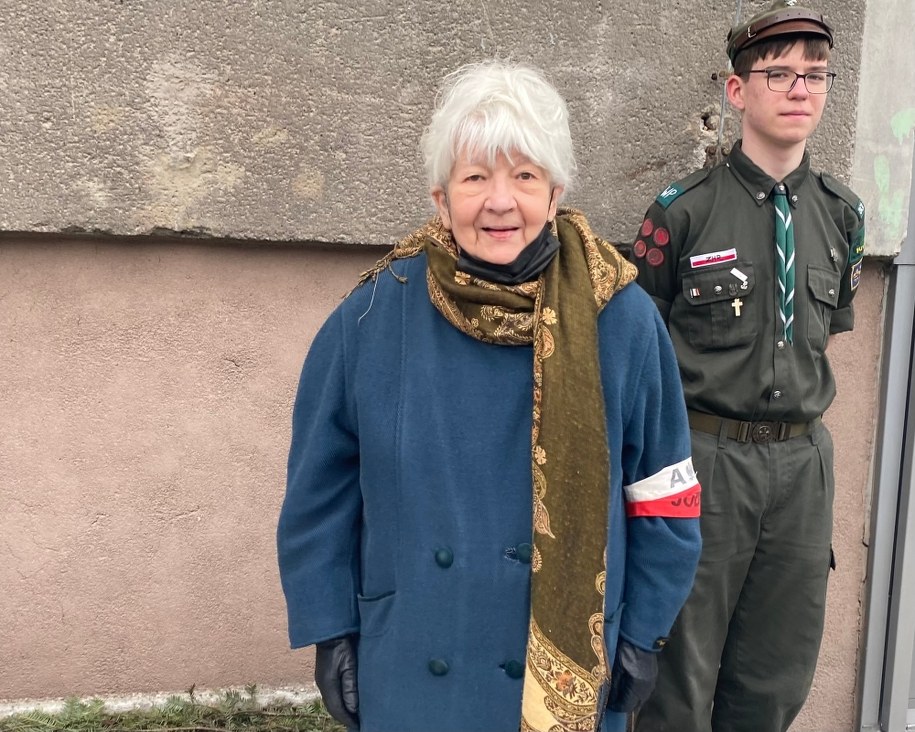 Teresa Stanek ps. Mitsuko, prezes Światowego Związku Żołnierzy AK /Magdalena Grajnert /RMF FM