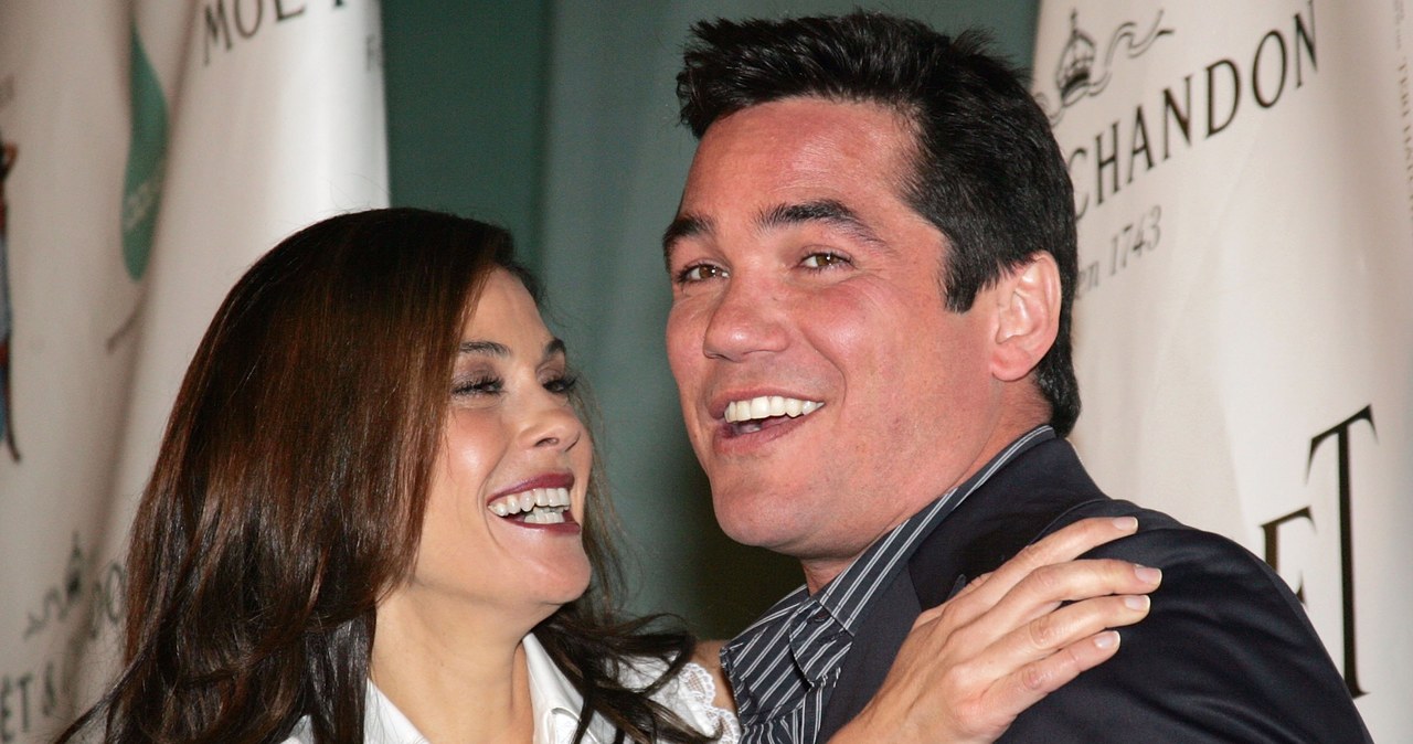 Teri Hatcher i Dean Cain grali główne role "Nowych przygodach Supermana" /Mark Mainz /Getty Images