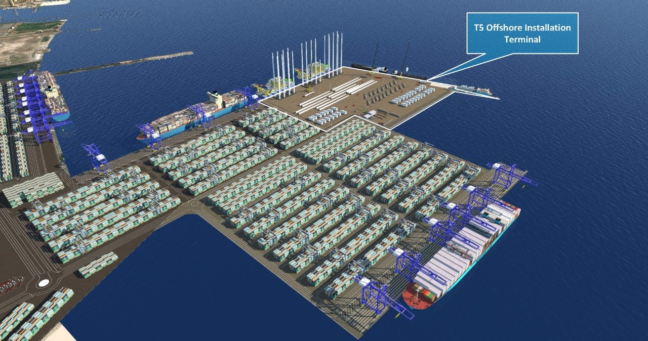 Terminal instalacyjny ma polegać na stworzeniu przy terminalu BalticHub nowego nabrzeża /materiały Polskiego Funduszu Rozwoju / PFR /