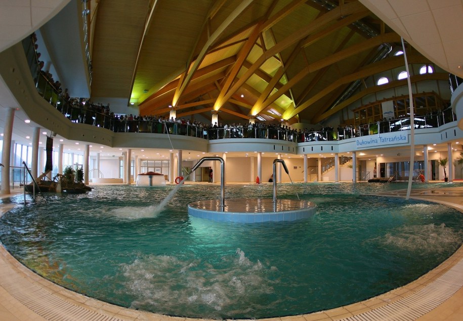 Termy Bukovina w Bukowinie Tatrzańskiej / 	Grzegorz Momot    /PAP