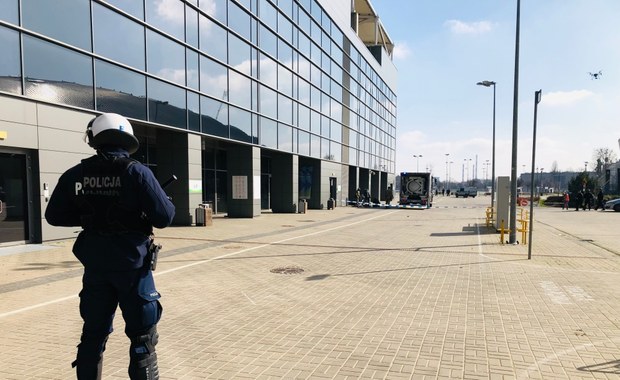 ​Terroryści na stadionie ŁKS. Spokojnie, to tylko ćwiczenia