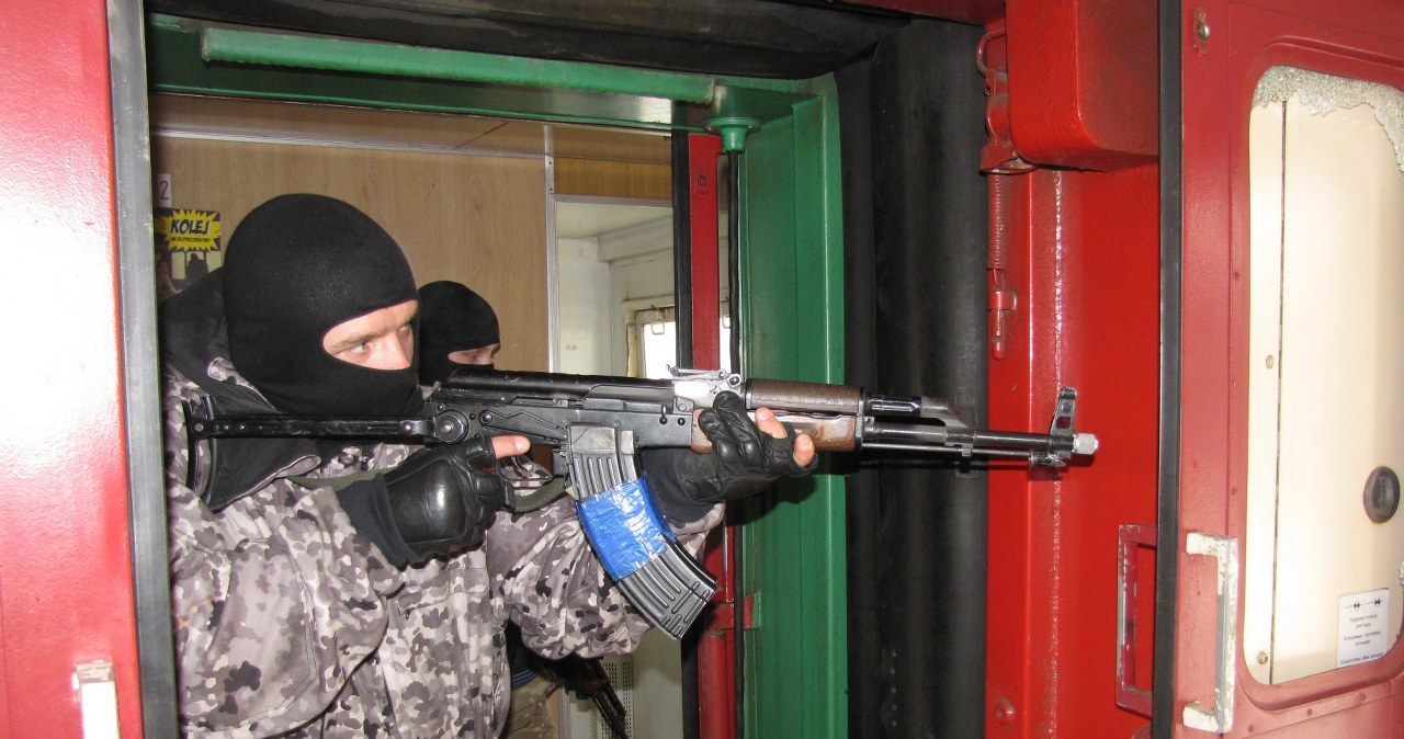 Terroryści opanowali pociąg w Zamościu. W ramach ćwiczeń przed Euro 2012