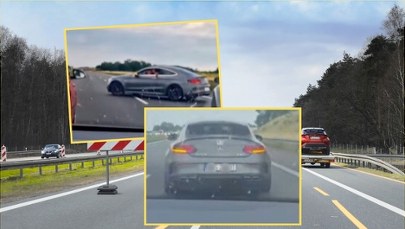 Terroryzował kierowców na A4. Policja apeluje do świadków
