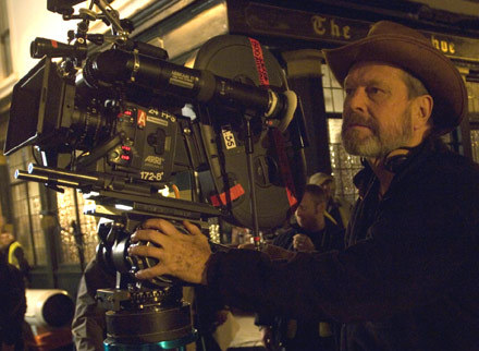 Terry Gilliam na planie "Parnassusa" /materiały prasowe