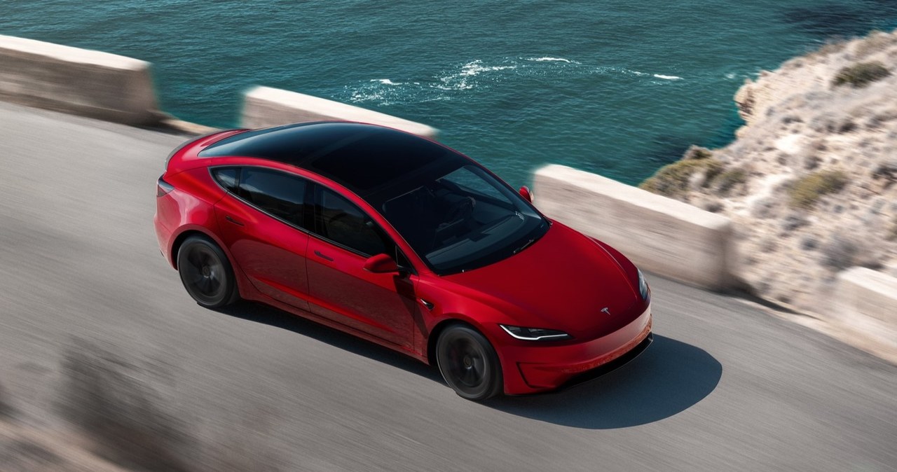 Tesla Model 3 Performance dołącza do oferty producenta. /Tesla /materiały prasowe