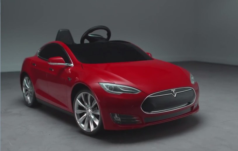 Tesla Model S dla dzieci /Informacja prasowa