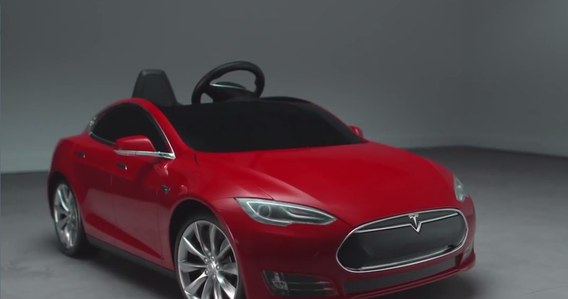 Tesla Model S dla dzieci /Informacja prasowa