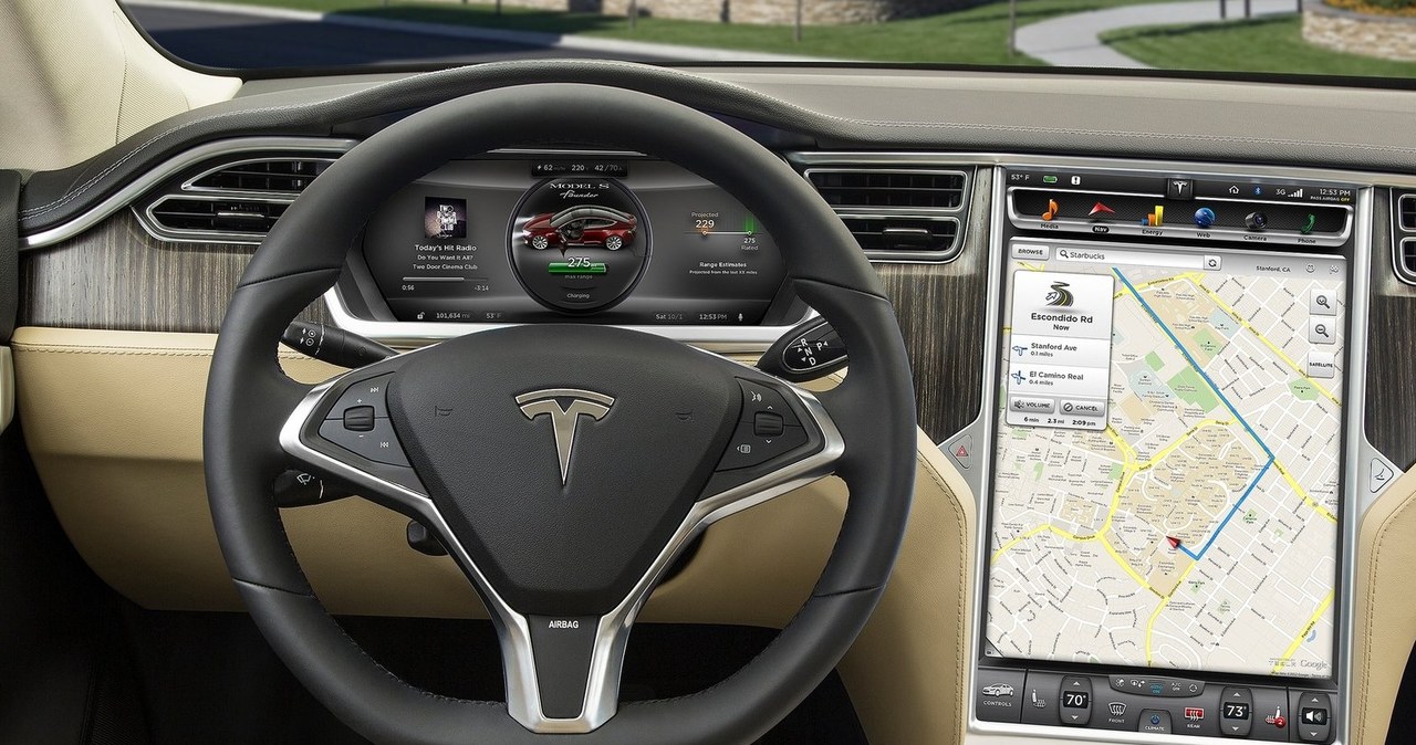 Tesla Model S /Informacja prasowa