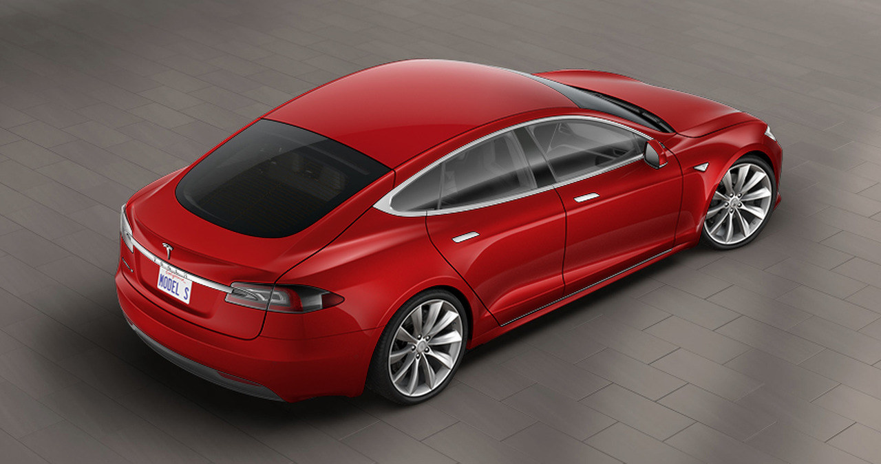 Tesla model S /Informacja prasowa