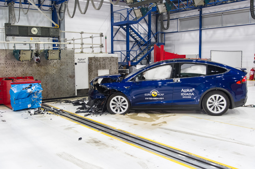 Tesla Model X - auto z najlepszym wynikiem w testach /Informacja prasowa