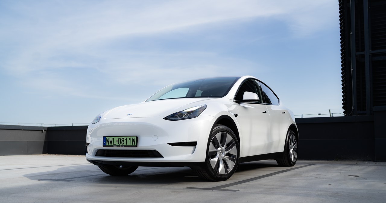 Tesla Model Y Long Range RWD już na polskich drogach. Pierwsi odebraliśmy auto do testów. /Jan Guss-Gasiński /INTERIA.PL