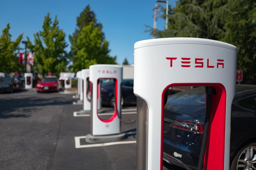 Tesla udostępnia stacje szybkiego ładowania samochodom elektrycznym innych marek /Getty Images