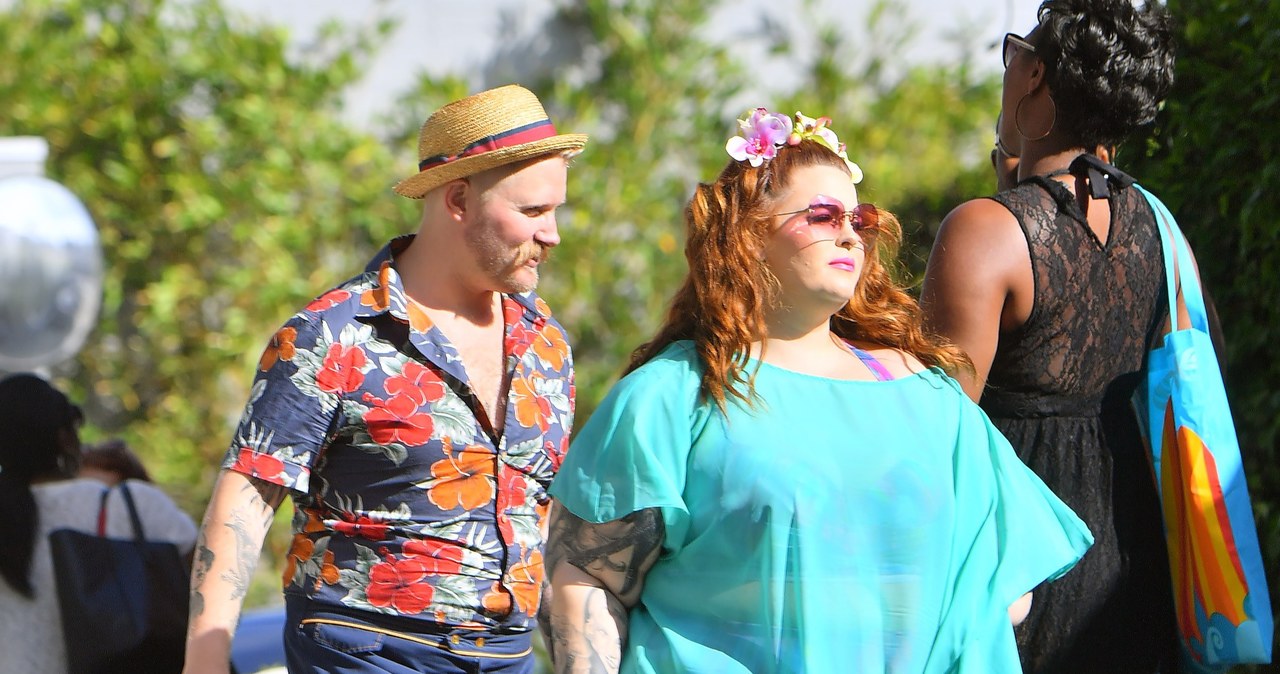 Tess Holliday z narzeczonym /East News