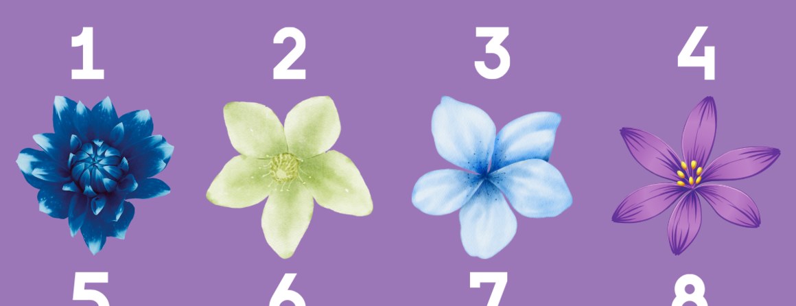 Test: Który kwiatek widzisz jako pierwszy? Dowiesz się wiele na temat swoich zalet i wad
