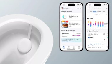 Test moczu z apką. U-Scan to gadżet, który z radością umieścisz w toalecie