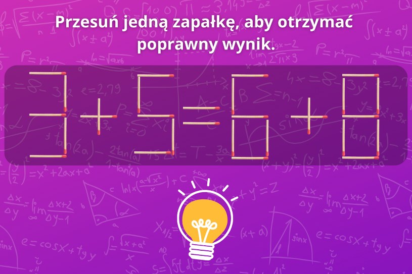 Test na inteligencję: Tylko osoby o sprytnym umyśle rozwiążą tę zagadkę