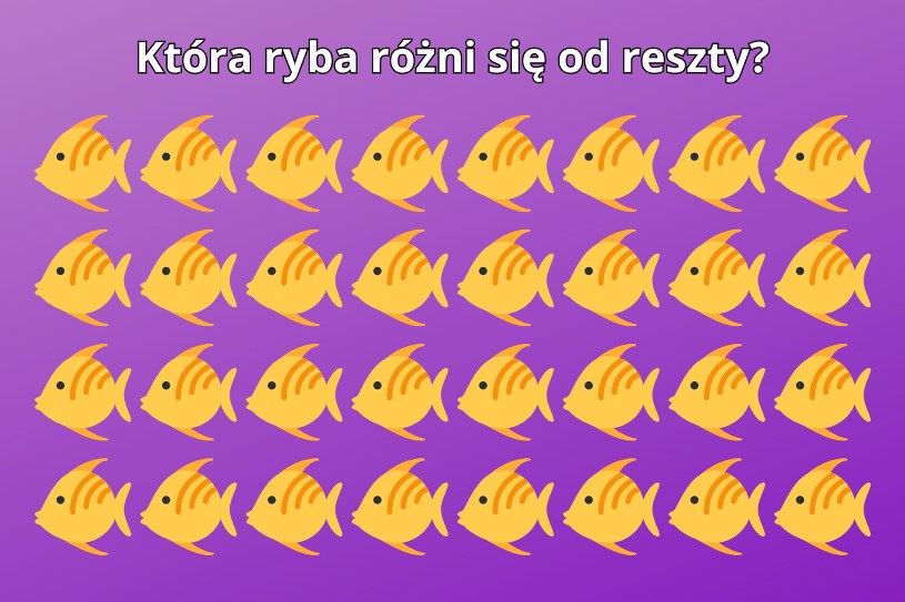 Test na spostrzegawczość: Czy dostrzeżesz różnicę w 5 sekund? Powodzenia!