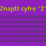 Test na spostrzegawczość: Czy uda ci się znaleźć cyfrę "2"? Na wykonanie zadania masz tylko 5 sekund!