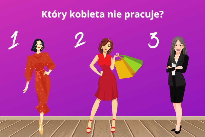 Test na spostrzegawczość. Która z tych kobiet nie pracuje? Tylko 2% osób zna odpowiedź