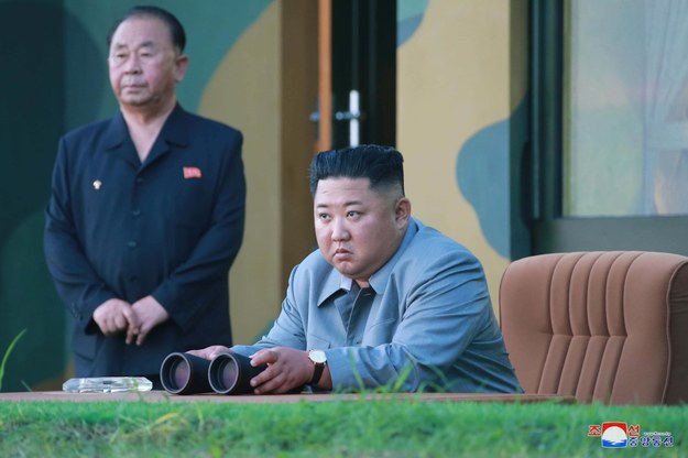 Test osobiście nadzorował przywódca Kim Dzong Un /KCNA /PAP/EPA