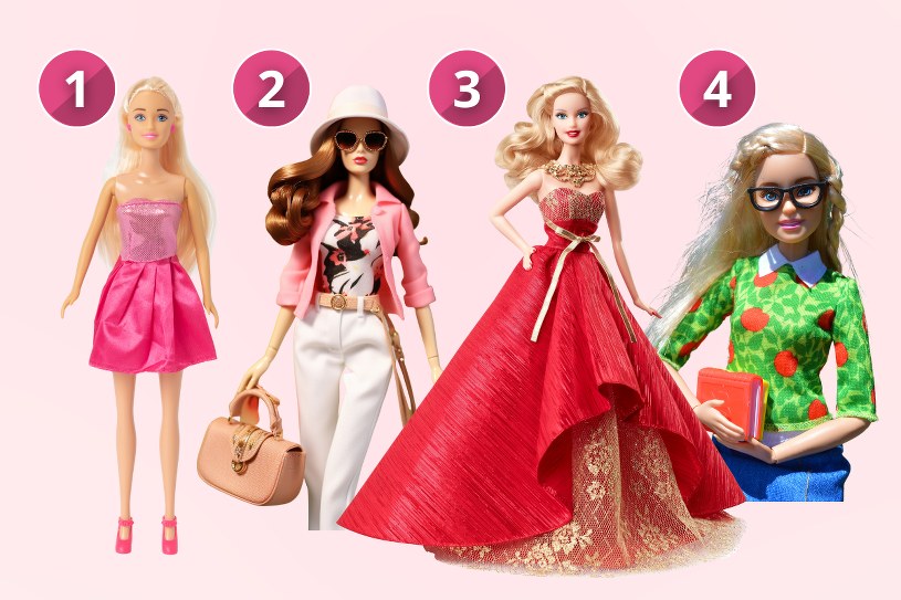 Test osobowości: Wybierz lalkę Barbie i dowiedz się, czym kierujesz się w życiu