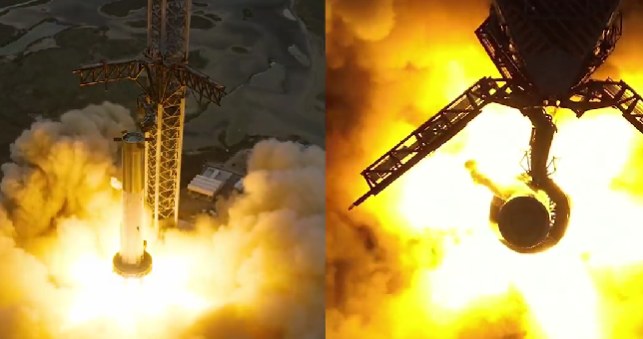 Test statyczny rakiety Starship trwał zaledwie kilka sekund /Twitter
