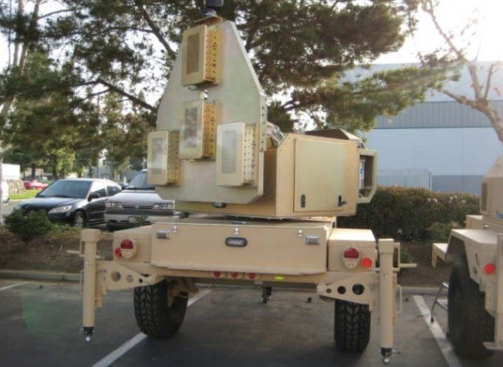 Testowy radar wykorzystywany w czasie testów systemu EAPS ARDEC. Fot. ARDEC /Defence24