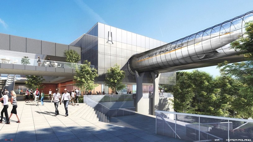 Testowy tor superszybkiej kolei przyszłości Hyperloop powstanie pod Łodzią /Geekweek