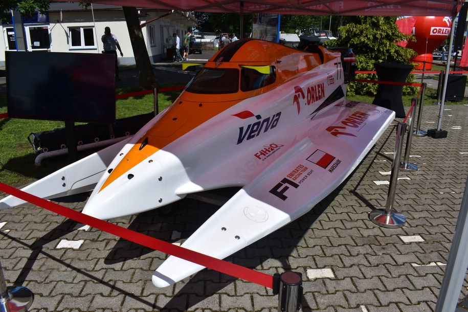 Testy wodnej Formuły 1 /Paweł Pawłowski /RMF FM