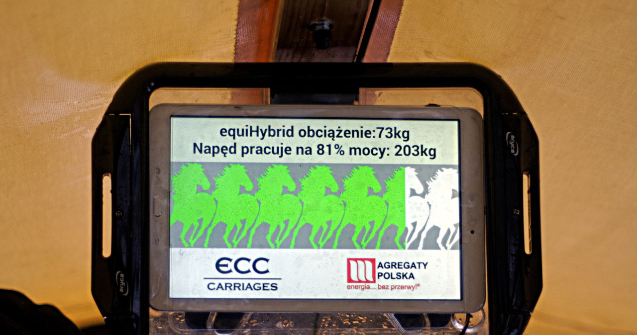 Testy wozu konnego ze wspomaganiem elektrycznym 