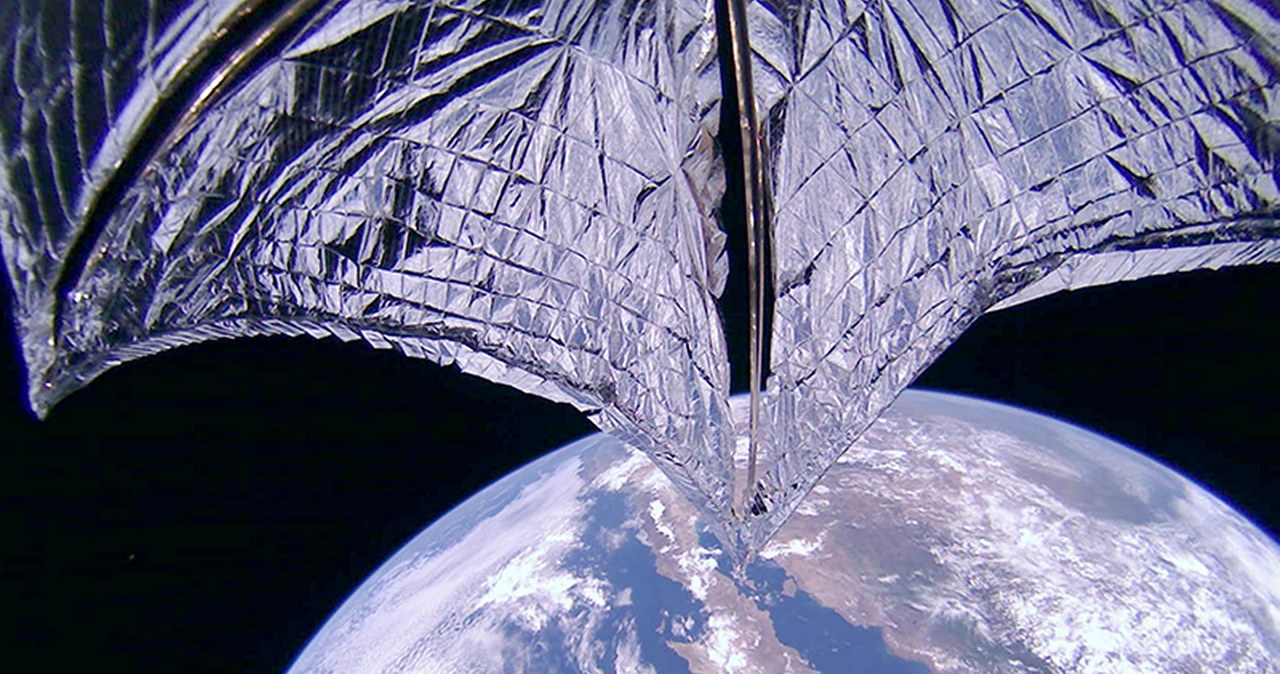 Testy żagla słonecznego Light-Sail 2 /NASA /materiały prasowe