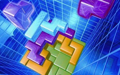 Tetris Blockout - fragment okładki /Informacja prasowa