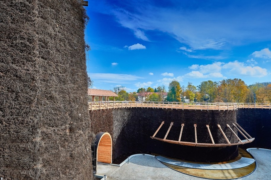 Tężnia przy kopalni soli w Wieliczce /Materiały prasowe
