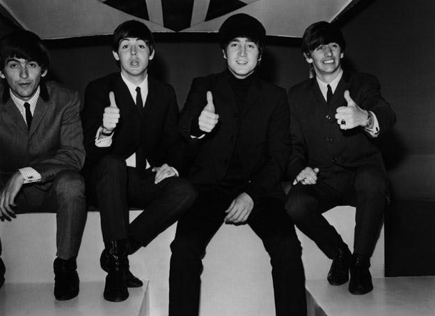 The Beatles w lutym 1964 roku w USA - fot. Hulton Archive /Getty Images/Flash Press Media