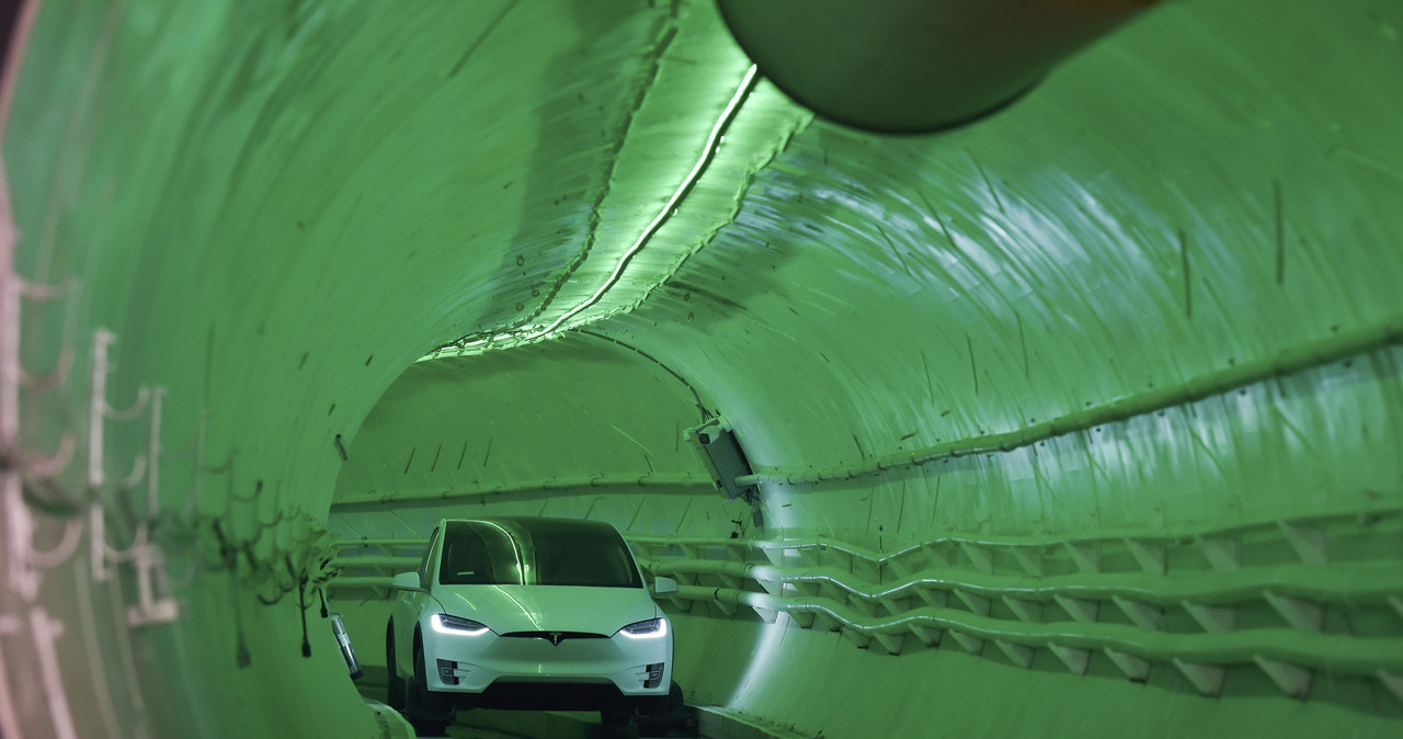 The Boring Company ukończył kopanie tunelu pod Las Vegas /AFP