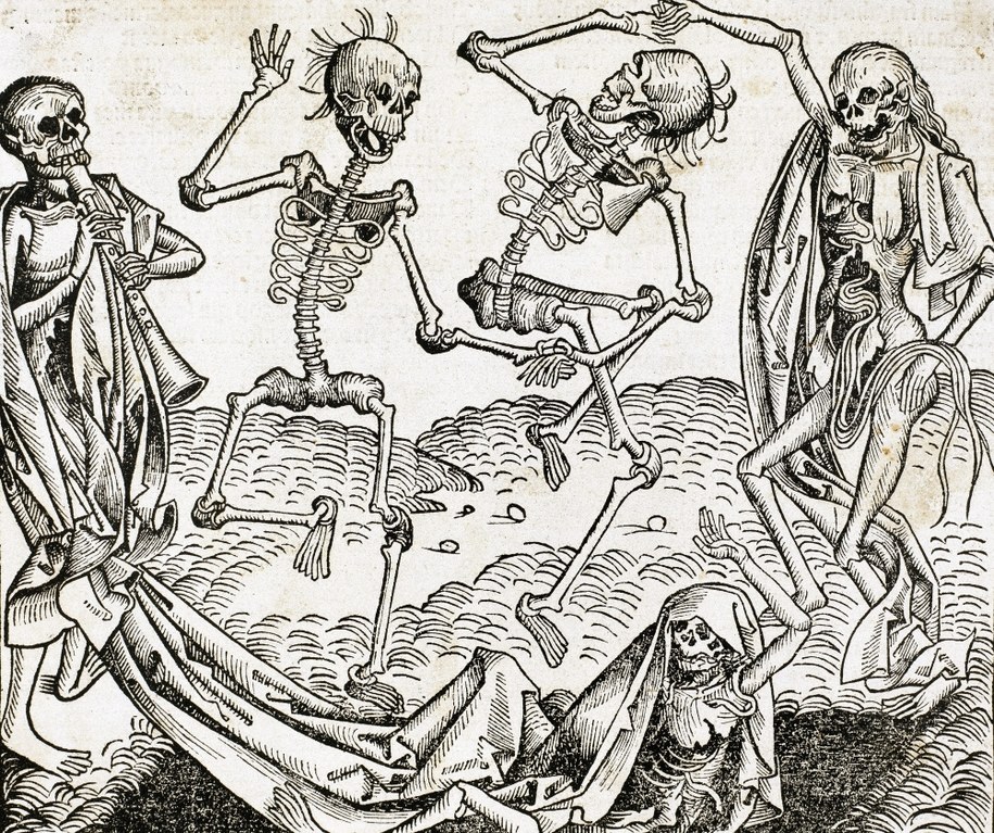 The Dance of Death (1493). Autor: Michael Wolgemu /Prismaarchivo /PAP/DPA