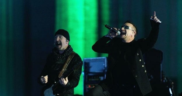 The Edge i Bono (U2) fot. Florian Seefried /Getty Images/Flash Press Media