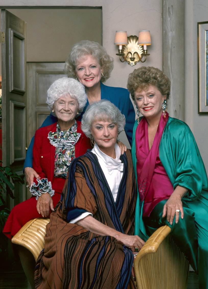 "The Golden Girls": Estelle Getty (Sophia Petrillo), Betty White (Rose Nylund), Rue McClanahan (Blanch Devereaux), Bea Arthur (Dorothy Petrillo-Zbornak) /Paul Drinkwater/NBCU Photo Bank/NBCUniversal  /Getty Images