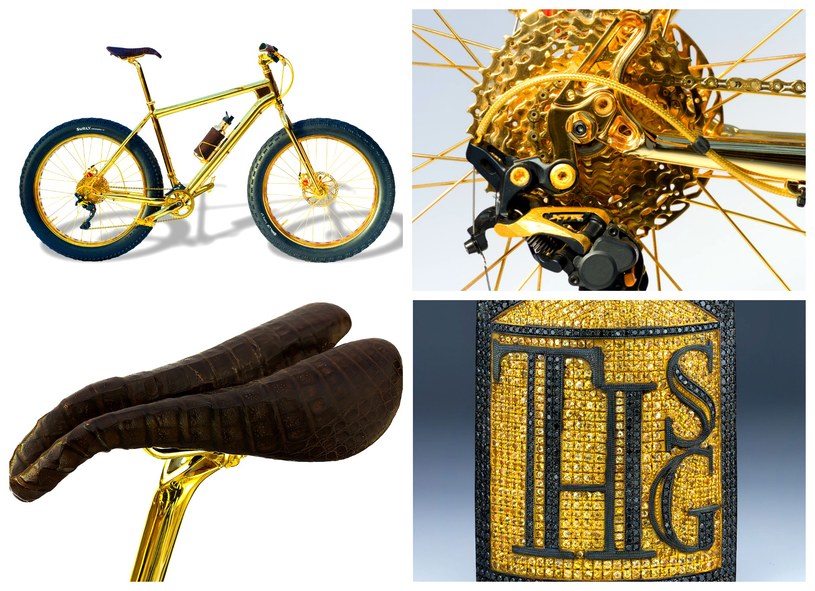 The House of Solid Gold Beverly Hills Edition - to pełna nazwa roweru za milion dolarów /materiały prasowe