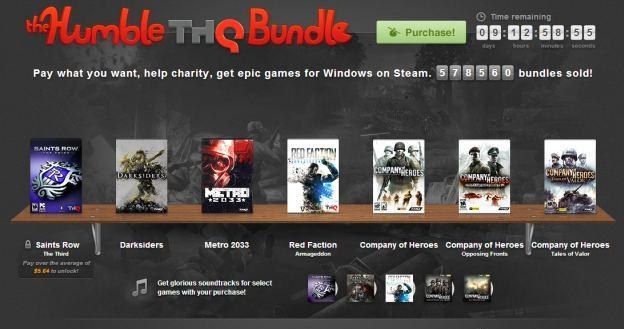 The Humble THQ Bundle - gry znanego wydawcy w naprawdę atrakcyjnych cenach /