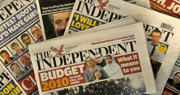 The Independent znalazł się w rosyjskich rękach /AFP